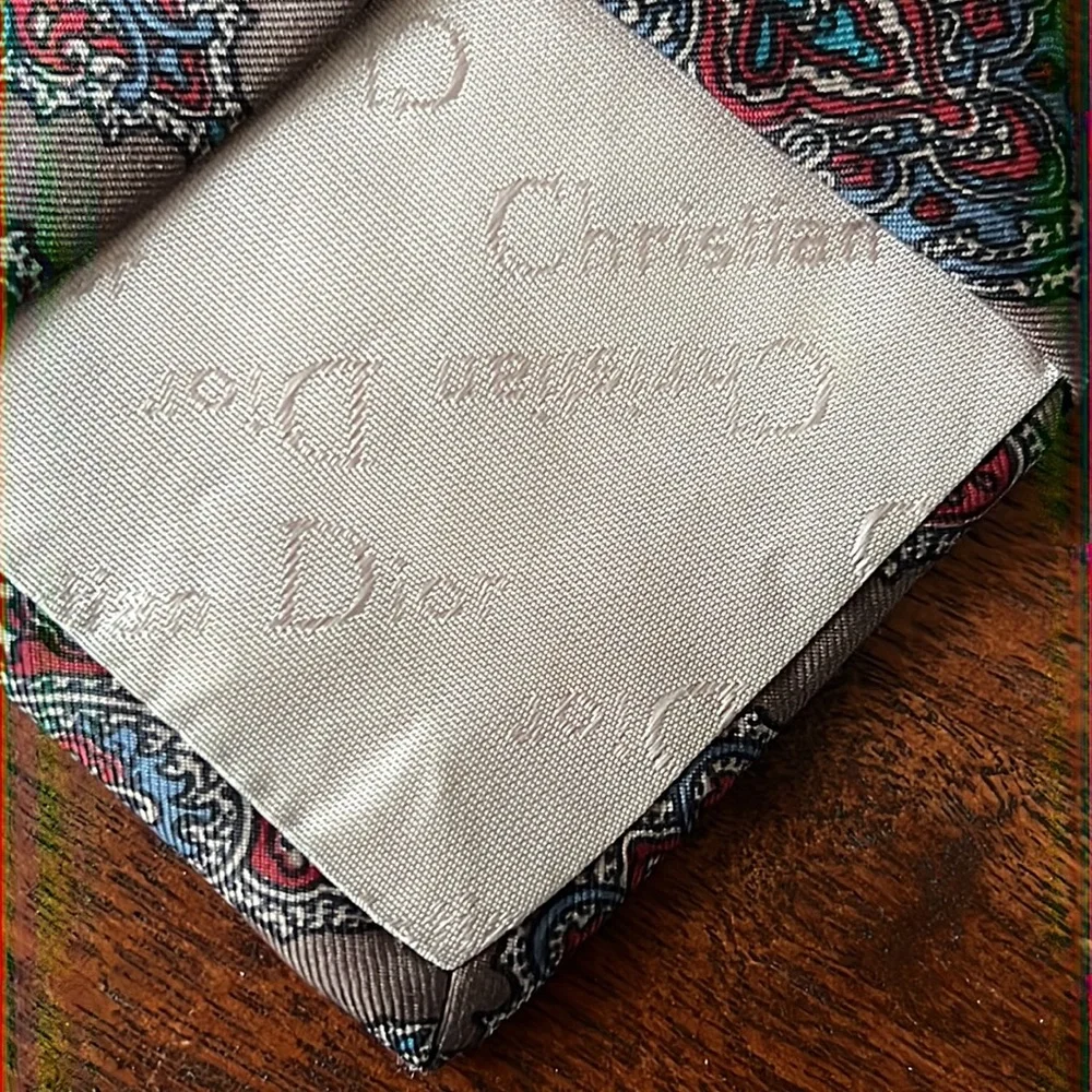 Christian Dior Monsieur Silk Vintage Tie